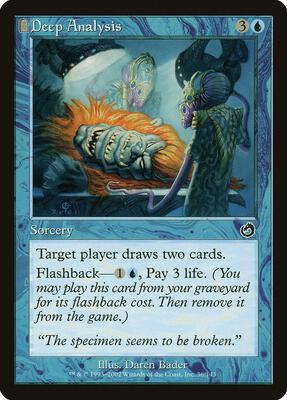 Deep Analysis card from Torment