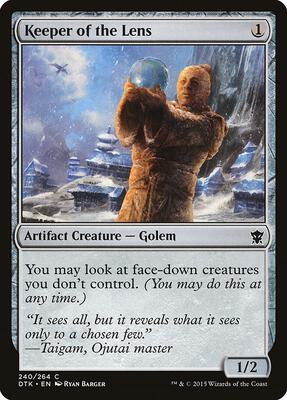 Keeper of the Lens card from Dragons of Tarkir