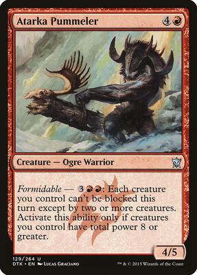 Atarka Pummeler card from Dragons of Tarkir