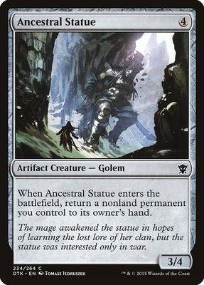 Ancestral Statue card from Dragons of Tarkir