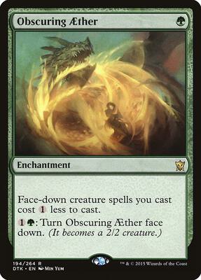 Obscuring Aether card from Dragons of Tarkir