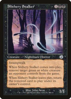 Slithery Stalker card from Torment