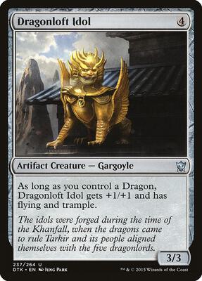Dragonloft Idol card from Dragons of Tarkir