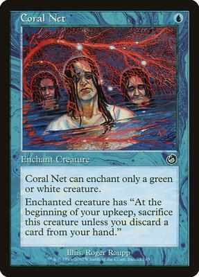 Coral Net card from Torment