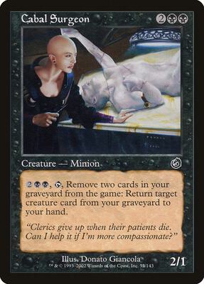 Cabal Surgeon card from Torment