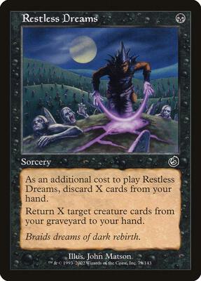 Restless Dreams card from Torment