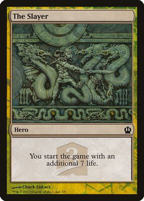 The Slayer card from Hero's Path Promos