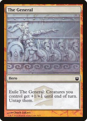 The General card from Hero's Path Promos