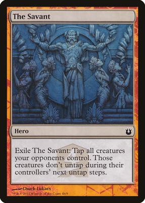 The Savant card from Hero's Path Promos