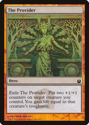 The Provider card from Hero's Path Promos