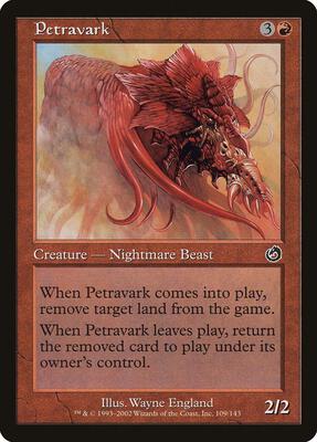 Petravark card from Torment