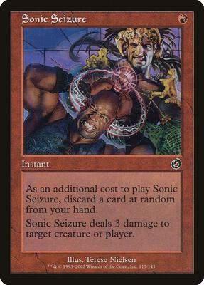 Sonic Seizure card from Torment