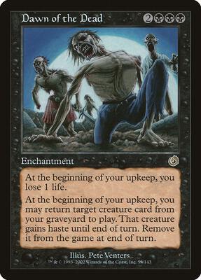 Dawn of the Dead card from Torment
