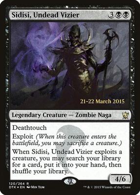 Sidisi, Undead Vizier card from Prerelease Cards