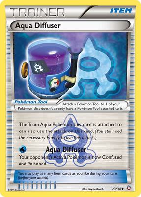 Aqua Diffuser card from Double Crisis