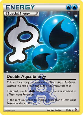 Double Aqua Energy card from Double Crisis