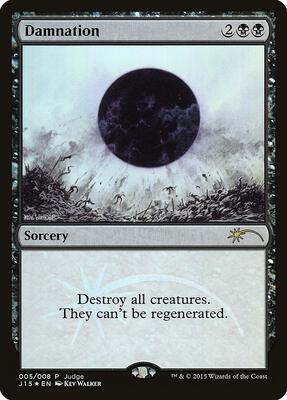 Damnation card from Judge Promos