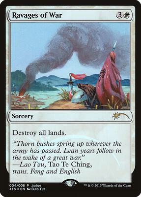 Ravages of War card from Judge Promos