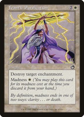 Frantic Purification card from Torment