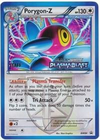 Porygon-Z (Team Plasma) - BW84 (Prerelease) [Staff] card from Black and White Promos