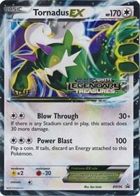Tornadus EX - BW96 (Prerelease) [Staff] card from Black and White Promos