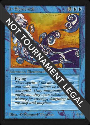 Air Elemental (IE) card from International Edition