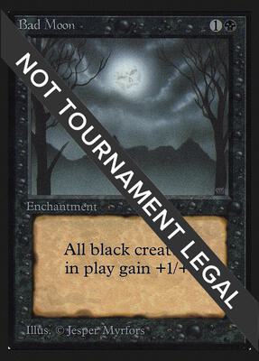 Bad Moon (IE) card from International Edition