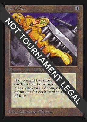 Black Vise (IE) card from International Edition