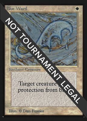 Blue Ward (IE) card from International Edition