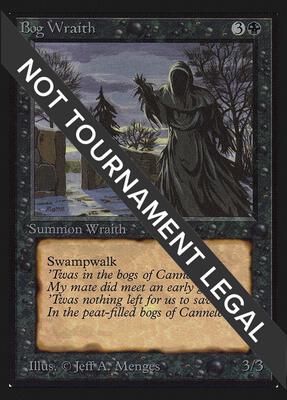 Bog Wraith (IE) card from International Edition
