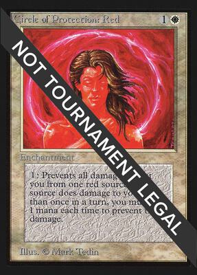 Circle of Protection: Red (IE) card from International Edition