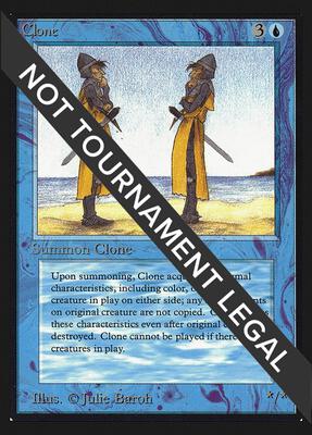 Clone (IE) card from International Edition