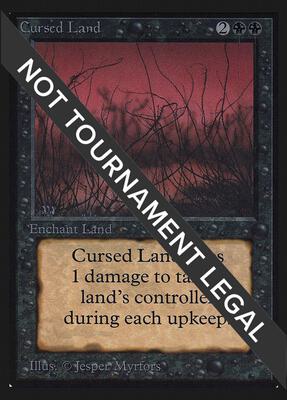 Cursed Land (IE) card from International Edition