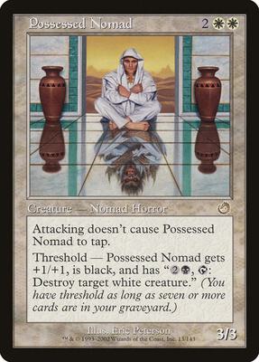 Possessed Nomad card from Torment