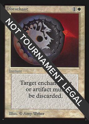 Disenchant (IE) card from International Edition
