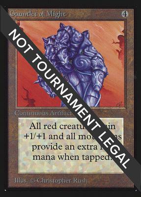 Gauntlet of Might (IE) card from International Edition