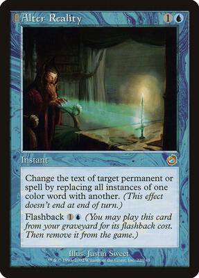 Alter Reality card from Torment