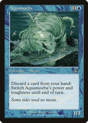 Aquamoeba card from Torment