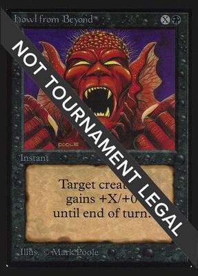 Howl from Beyond (IE) card from International Edition