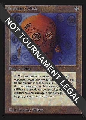 Illusionary Mask (IE) card from International Edition