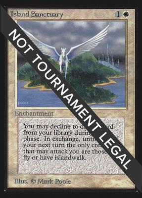 Island Sanctuary (IE) card from International Edition