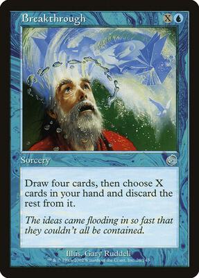 Breakthrough card from Torment
