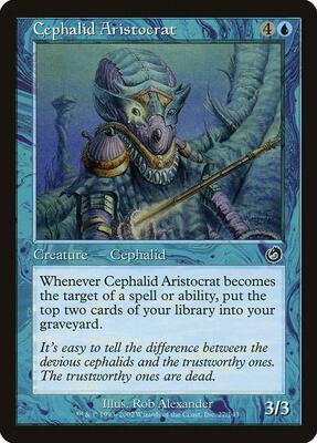 Cephalid Aristocrat card from Torment