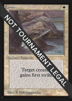 Lance (IE) card from International Edition