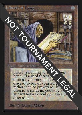 Library of Leng (IE) card from International Edition