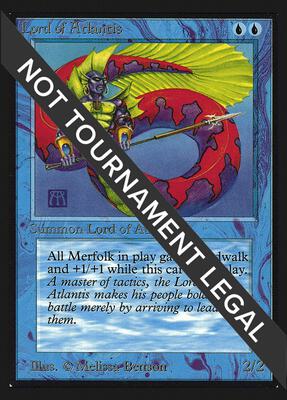 Lord of Atlantis (IE) card from International Edition