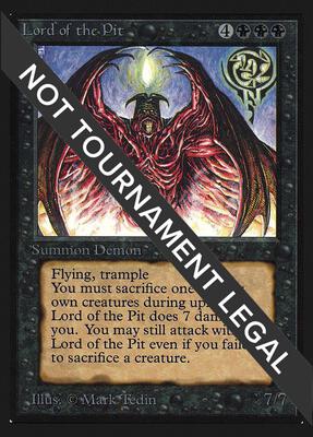 Lord of the Pit (IE) card from International Edition