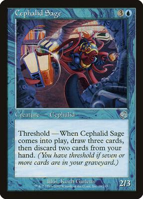 Cephalid Sage card from Torment