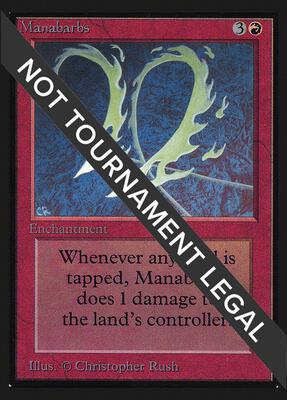Manabarbs (IE) card from International Edition