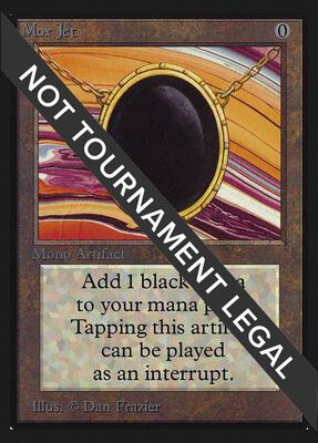 Mox Jet (IE) card from International Edition